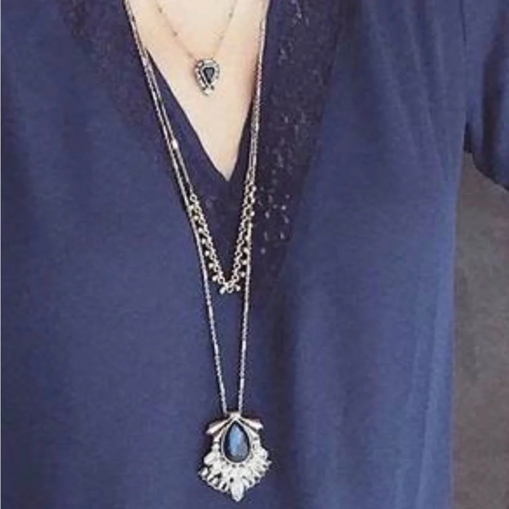 Chloe + Isabel Monarch Convertible Layered Necklace Set - Picture 11 of 14